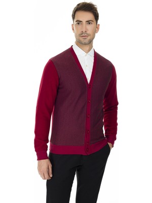 Buratti Slim Fit V Yaka Hırka Erkek Hırka 456405