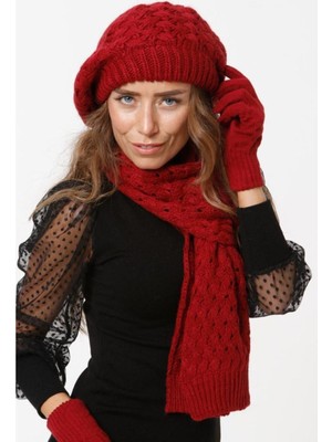 End Point Atkı Bere Eldiven Takımı - 3'lü Set