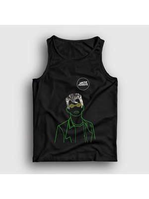 Presmono Unisex Siyah Eyes Arctic Monkeys Atlet
