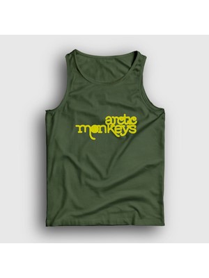 Presmono Unisex Haki Five Arctic Monkeys Atlet
