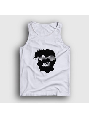 Presmono Unisex Beyaz Head Arctic Monkeys Atlet