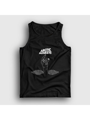 Presmono Unisex Siyah Snap Arctic Monkeys Atlet