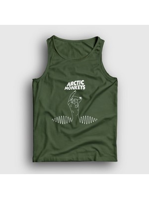 Presmono Unisex Haki Snap Arctic Monkeys Atlet