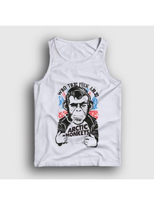 Presmono Unisex Beyaz Wtf Arctic Monkeys Atlet