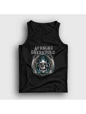 Presmono Unisex Siyah Chains Avenged Sevenfold Atlet