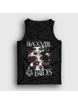 Presmono Unisex Siyah Eyes Black Veil Brides Atlet