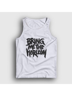 Presmono Unisex Beyaz Bring Me The Horizon Atlet