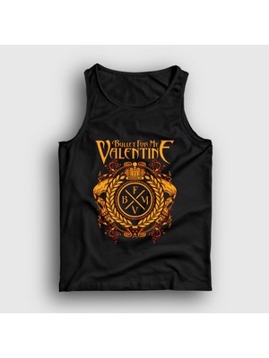Presmono Unisex Siyah Bridgend Bullet For My Valentine Atlet