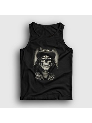 Presmono Unisex Siyah Skull Guns N' Roses Slash Atlet