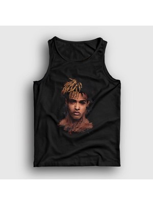 Presmono Unisex Siyah Face XXXTentacion Atlet