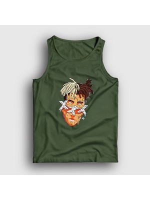 Presmono Unisex Haki Melting XXXTentacion Atlet