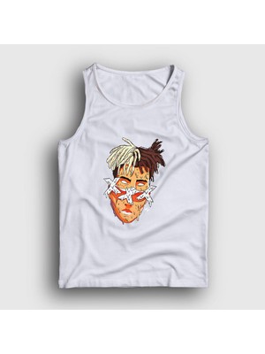 Presmono Unisex Beyaz Melting XXXTentacion Atlet