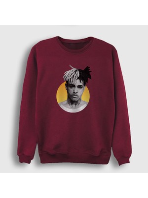 Presmono Unisex Bordo Sun XXXTentacion Sweatshirt