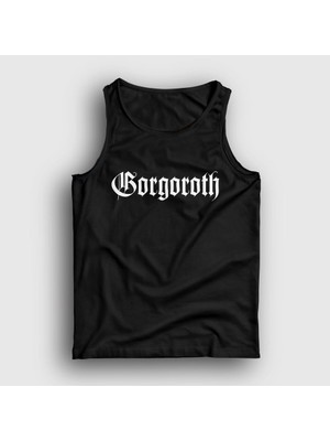 Presmono Unisex Siyah Logo Gorgoroth Atlet