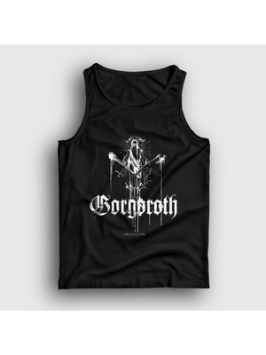 Presmono Unisex Siyah Season of Mist Gorgoroth Atlet
