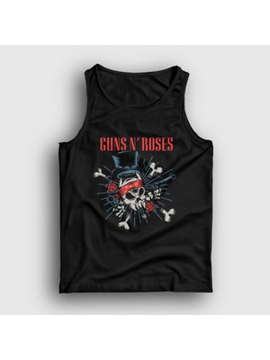 Presmono Unisex Siyah Revolvers Guns N' Roses Atlet