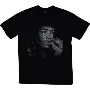Jimi Hendrix Baskılı T-Shirt