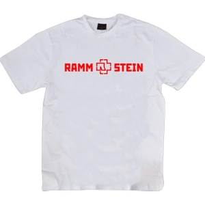 Stonedfame Rammstein Baskılı T-Shirt