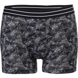 Siyah Erkek Compact Desenli Boxer