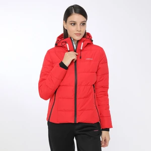 Apreskı Coat Kırmızı Kadın Kısa Kaban