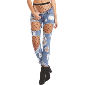 Daymod Beli Fileli Külotlu Çorap