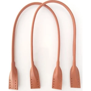 Angel Çanta Akssesuar Gerçek Deri Pelikan Model Çanta Sapı Taba Renk