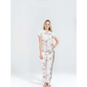 Kadın Pijama 50132 - Çiçek Baskılı