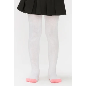 3 Adet Beyaz Renk Triko Külotlu Çorap