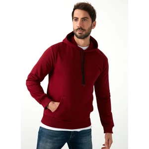 Pamuklu Kanguru Cepli Kapüşonlu Sweat Erkek Sweat 541HOODIE