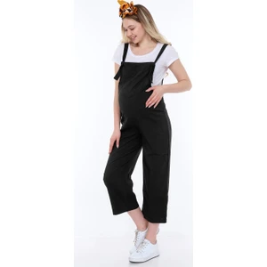 MYRA6105 - Siyah Hamile Salopet