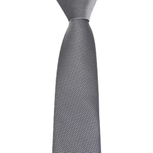 Gri Mendilli Kravat Smdk-19