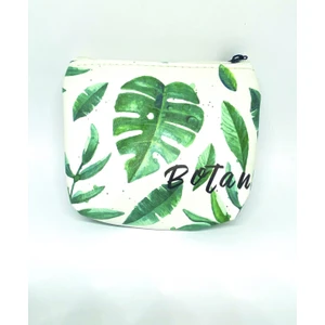 Entrendi Cansus Botany Yazılı Renkli Baskılı Çanta/cüzdan