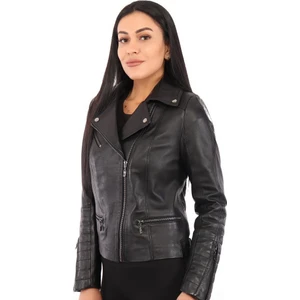 Deri Kadın Deri Ceket