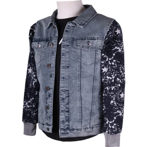 Viking's Line 83425 Erkek Denim Mont Polar Kol Tint Yeşili