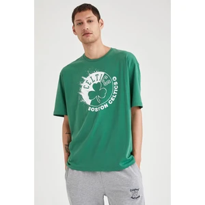 Defacto NBA Lisanslı Oversize Fit Pamuklu Tişört