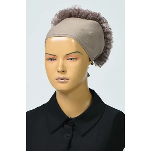 Amisos Bone Şal Fırfırlı Bone Vizyon