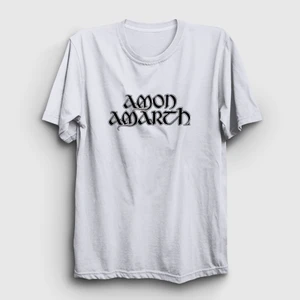 Unisex Beyaz Amon Amarth T-Shirt