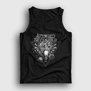 Unisex Siyah A7x Avenged Sevenfold Atlet