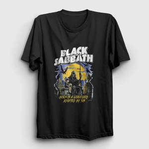 Unisex Siyah Sin Black Sabbath T-Shirt