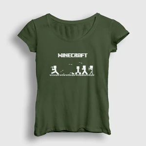 Kadın Haki Arrows Minecraft T-Shirt