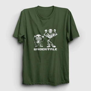 Unisex Haki Sans Papyrus Undertale T-Shirt