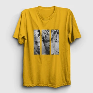 Unisex Sarı Three XXXTentacion T-Shirt