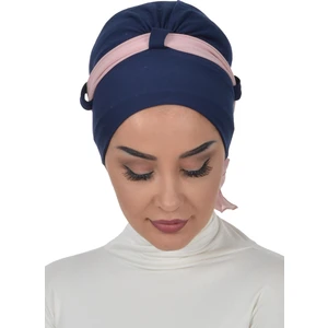 Aisha's Design Şifon Kuşaklı Penye Bone
