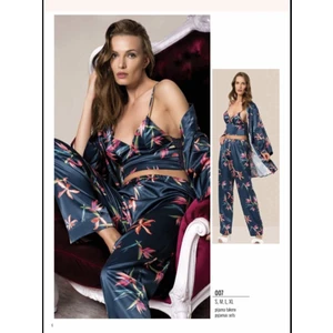 Bayan Saten Pijama Takımı 007