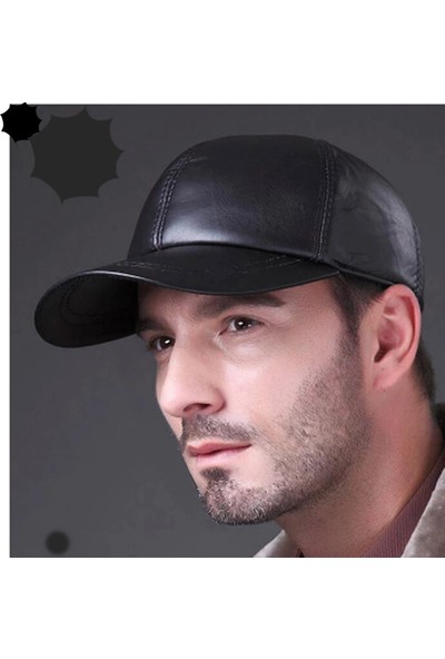 Işnar Moda Deri Beyzbol Kep Şapka MG1745NY