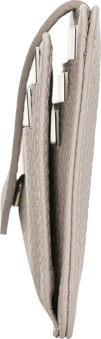 PLM Bouletta BLW019 Slim Çok Bölmeli Unisex Deri Kartlık Erc3 Krem görsel 4