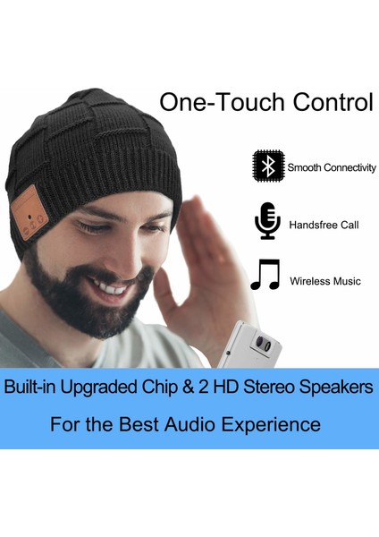 Bluetooth Kulaklıklı Bere