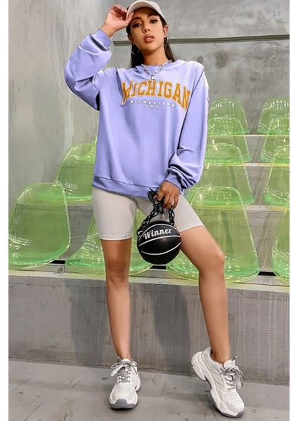 Mad Girls Lila Sweatshirt MG785 fiyatları