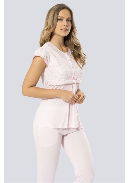 3199 Kadın Dantelli Lohusa Pijama Takımı -3199 fiyatları