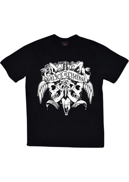 fame Alice In Chains Baskılı T-Shirt